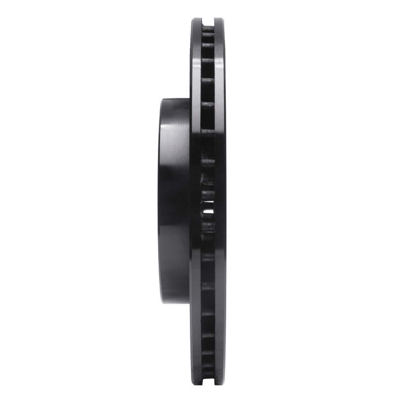 Ford Ikon Brake Rotor (1) - Front Right - R1 Concepts - Drilled & Slotted - Black - `00-`15